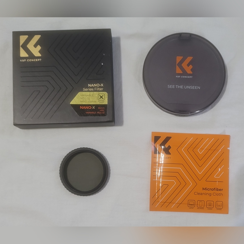K&f concept 55mm variable nd filter